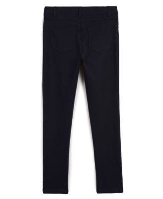 girls khaki jeggings