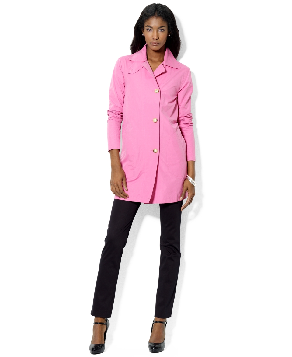 Lauren Ralph Lauren Petite Jacket, Long Buttoned