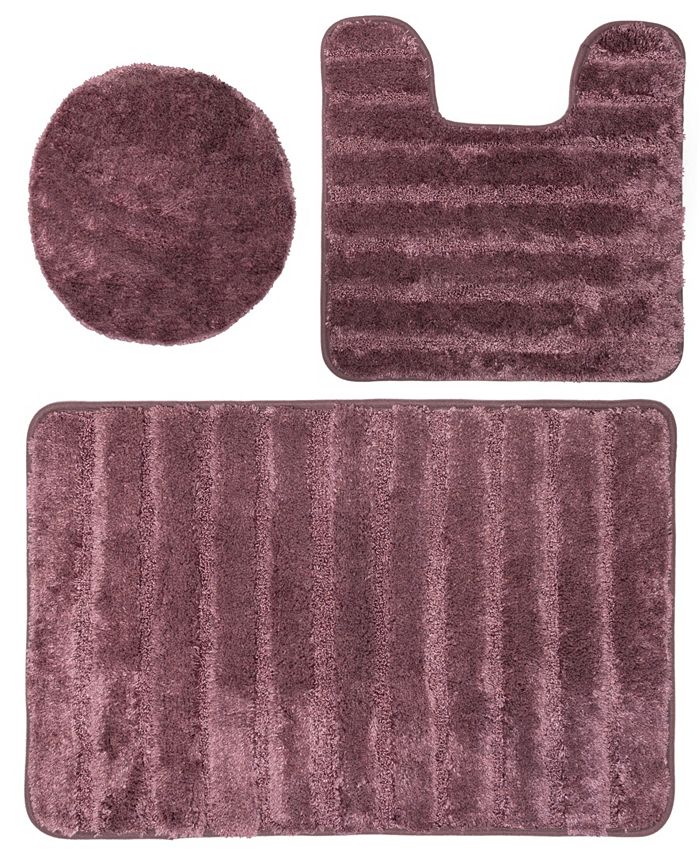 Sobel Westex Luxury Nylon 3 Piece Bath Rug Set & Reviews Bath Rugs & Bath Mats Bed & Bath