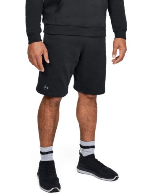 under armour mens fleece shorts