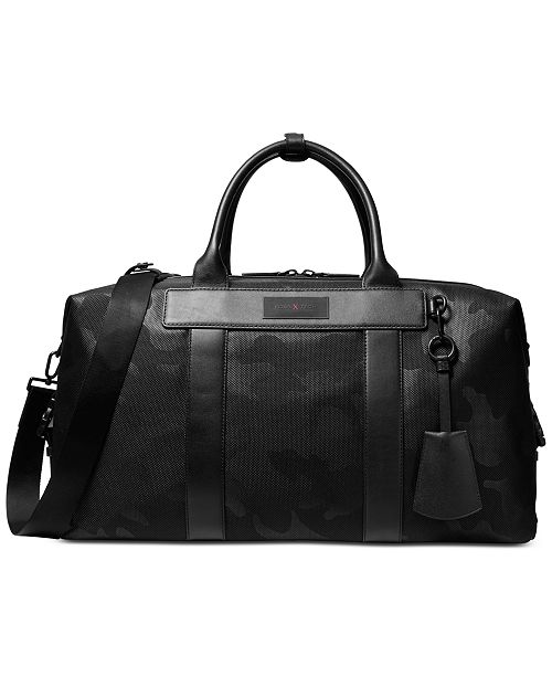 Michael Kors Men S Tech Duffel Bag Reviews All Accessories Men Macy S