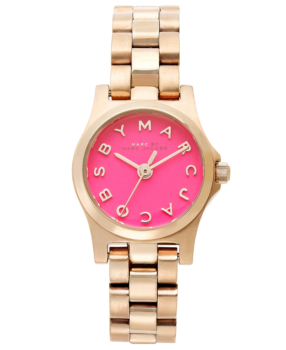 Marc by Marc Jacobs Watch, Womens Dinky Rose Gold Ion Plated