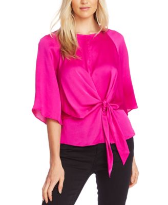 vince camuto tie front top