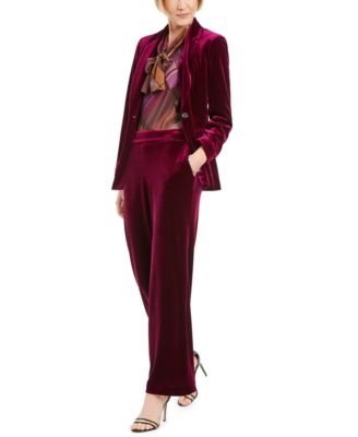 macys velvet pants