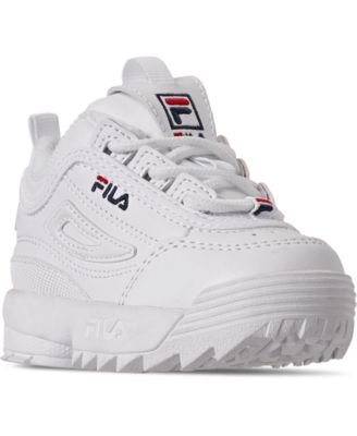 white fila sneakers kids