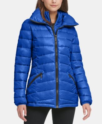 DKNY Hooded Packable Down Puffer Coat 
