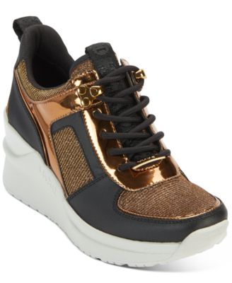 DKNY Leo Wedge Sneakers, Created for 
