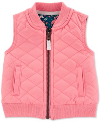 carters baby girl vest