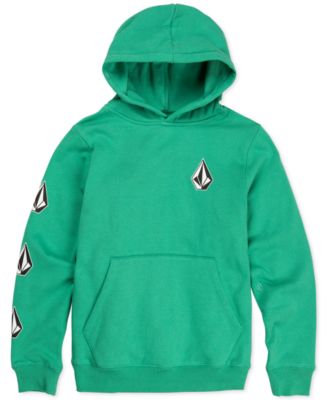 volcom green hoodie