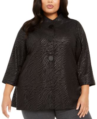 macys plus size jacket