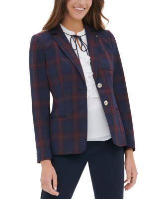 tommy hilfiger blazer with elbow patches