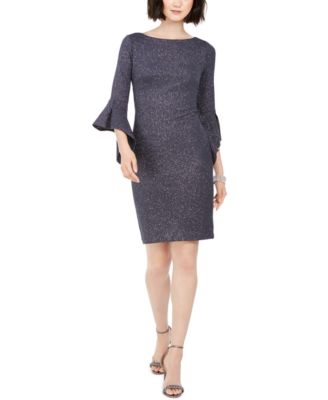 vince camuto high neck sheath dress