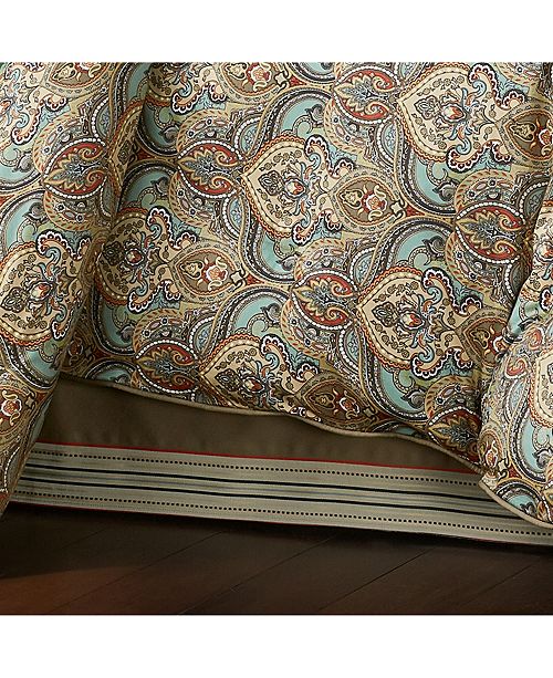 J Queen New York Victoria Turquoise Turquoise California King 4pc Comforter Set Reviews Comforters Fashion Bed Bath Macy S