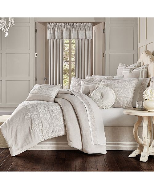 J Queen New York Lauralynn Beige King 4pc Comforter Set Reviews Comforters Fashion Bed Bath Macy S