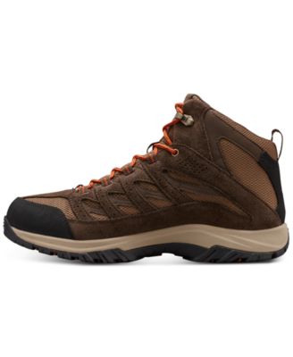 columbia men's crestwood mid waterproof hiking boots