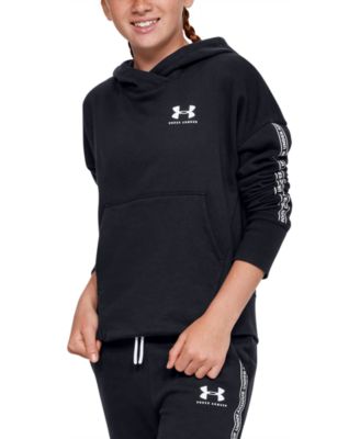 girls under armour fleece hoodie