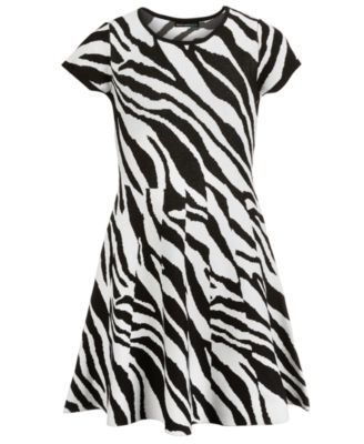 kids animal print dress