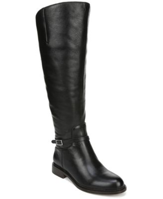 franco sarto wide calf leather boots