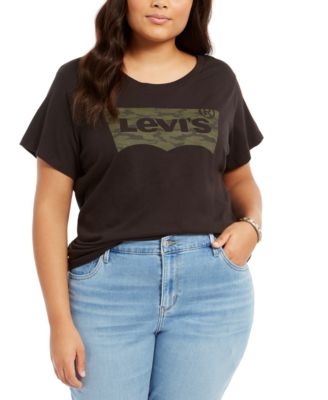 plus size levi t shirt