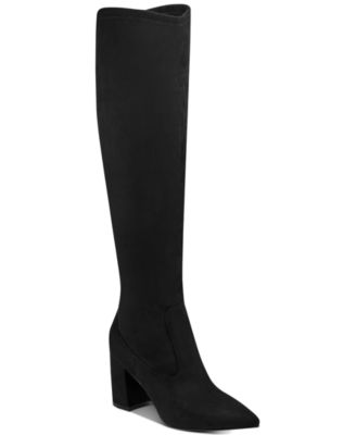 marc fisher knee high suede boots