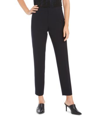 Calvin Klein Highline Slim Straight-Leg Dress Pants & Reviews - Pants &  Leggings - Women - Macy's