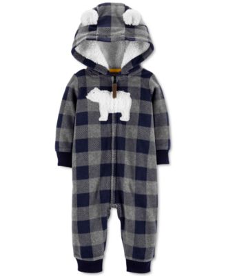 carters fleece suit