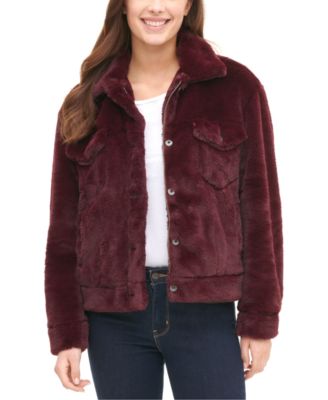 levi's faux fur jacket