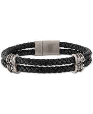Macys Mens Leather Bracelets 2025