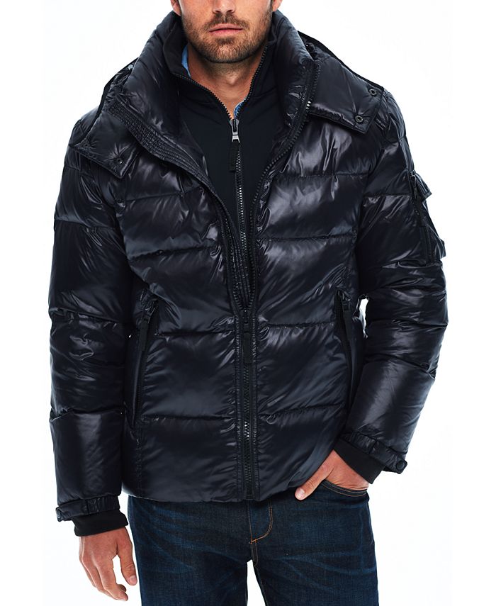 S13 Men's Quilted Down Jacket with Hood & Reviews - Coats & Jackets ...