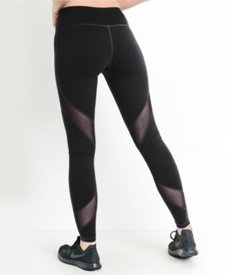 Mono B Criss-Cross Mesh Full Leggings & Reviews - Pants & Leggings ...