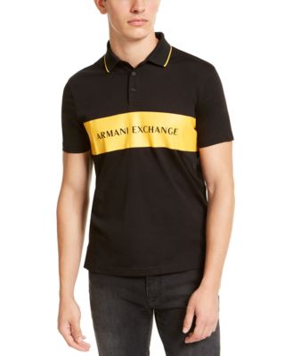 armani exchange polo shirt