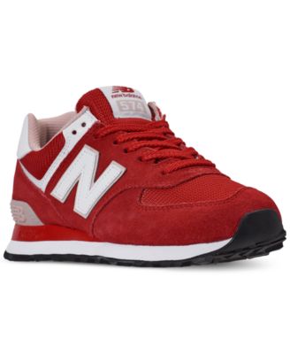 womens red new balance shoes
