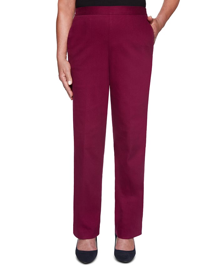 Alfred Dunner Autumn Harvest Pull-On Flat Front Jeans & Reviews - Jeans ...