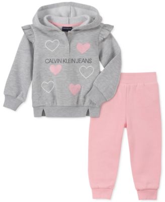 baby girl sweatshirt and joggers