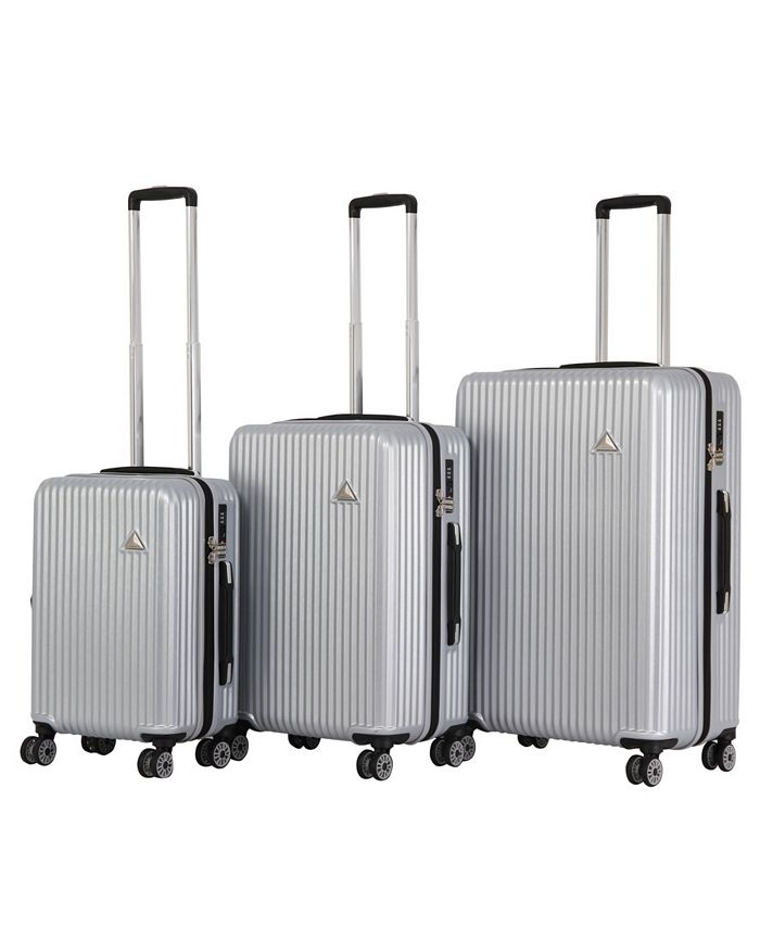 Triforce Luggage Triforce Sobe 3Piece Brushed Texture Luggage Set & Reviews Luggage Sets
