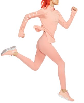 nike women's swoosh half zip top