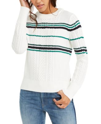 macys cable knit sweater