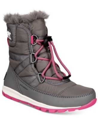 sorel boots pink laces