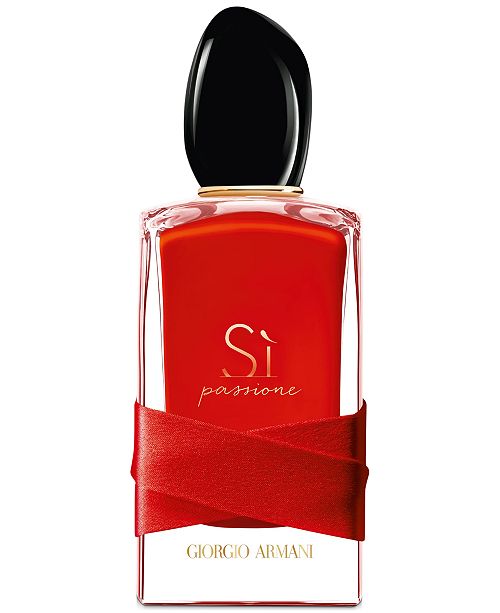 Giorgio Armani Si Passione Red Maestro Eau De Parfum Spray 3 4 Oz Limited Edition Exclusively At Macy S Reviews All Perfume Beauty Macy S