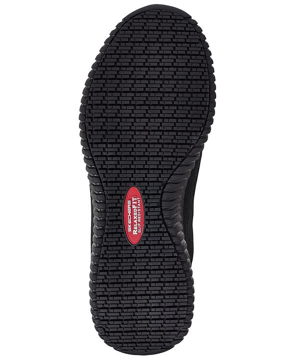 Skechers Men's Work Relaxed Fit Cessnock SlipResistant Work Athletic