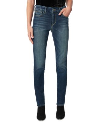 mid rise cigarette jeans