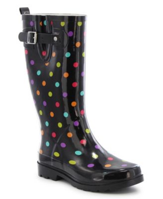 Regular Printed Tall Rubber Rain Boots 