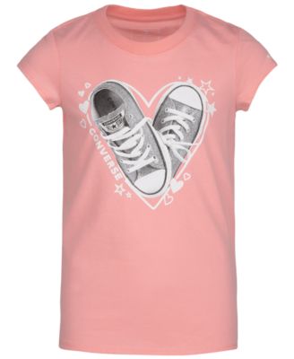 converse shirt with heart