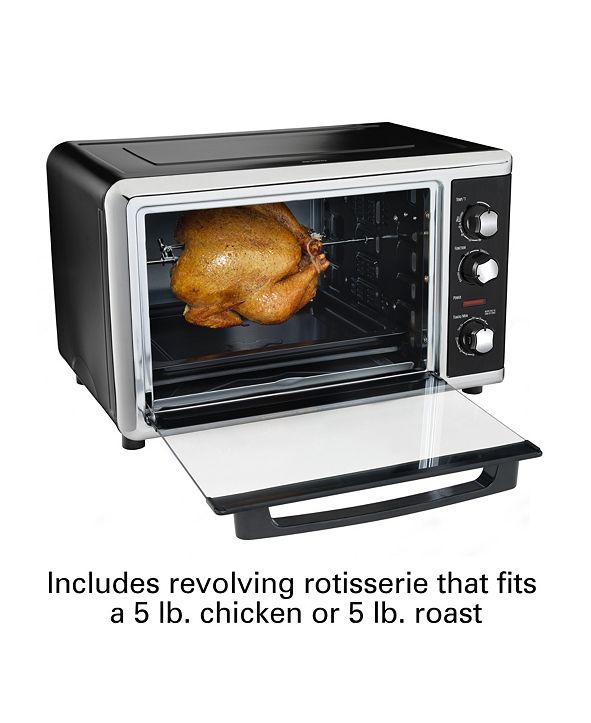 hamilton beach countertop oven with convection and rotisserie discontinued
