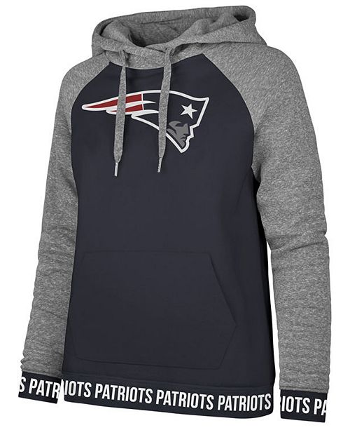 47 Brand Women S New England Patriots Revolve Hooded Sweatshirt Reviews Sports Fan Shop By Lids Men Macy S
