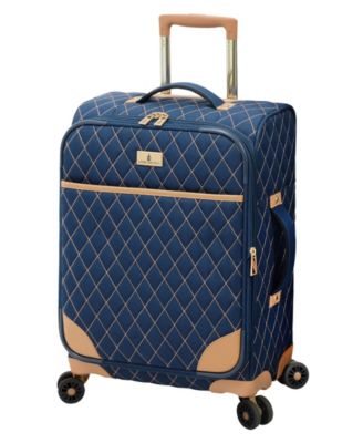 Небольшой спиннер для ручной клади London Fog Queensbury с возможностью расширения