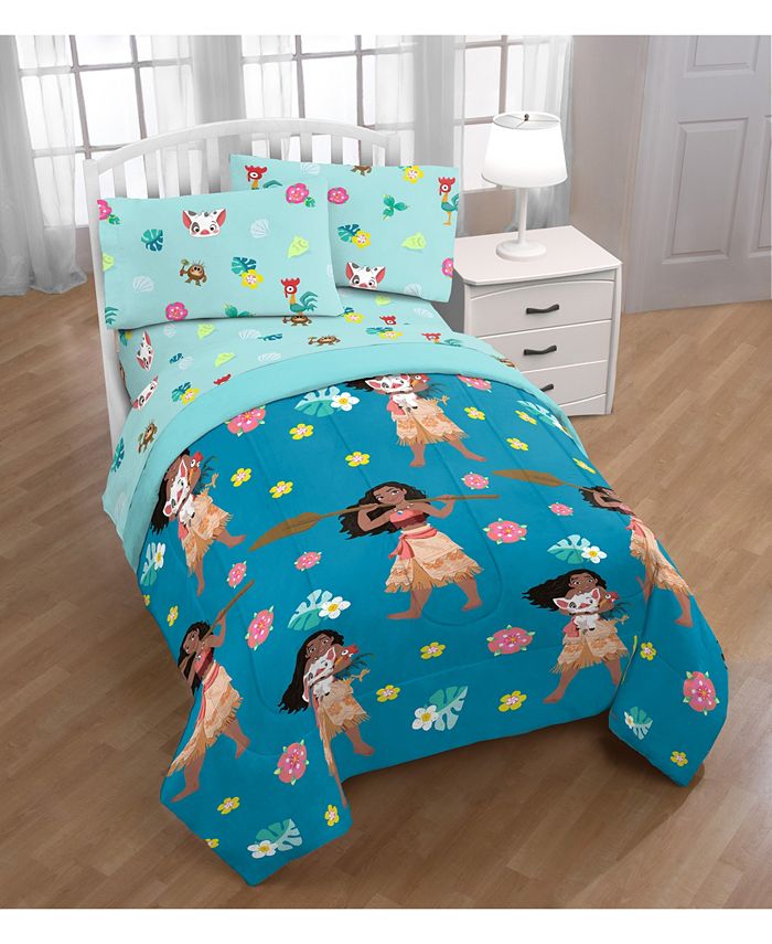 Disney Moana 4Piece Twin Bedding Set & Reviews Comforter Sets Bed