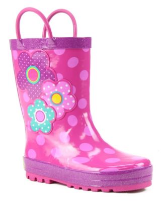 rubber rain boots for toddlers