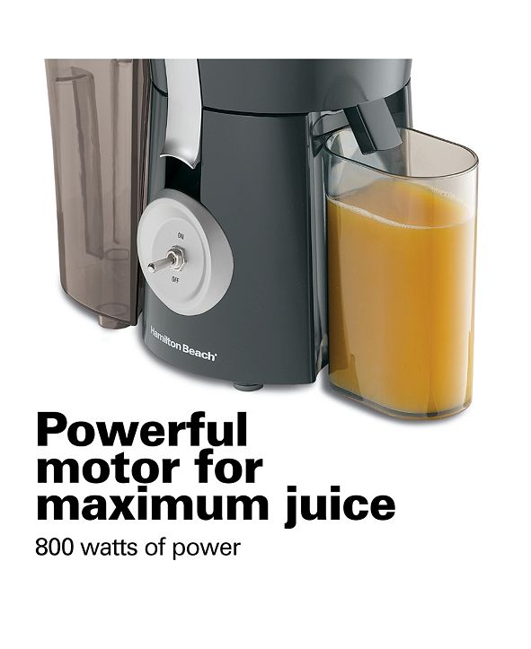 Hamilton Beach Juicer Big Mouth Pro Juice Extractor & Reviews Small