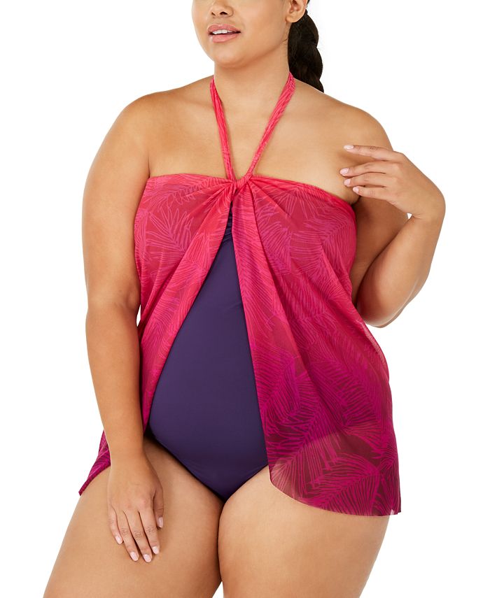 Lauren Ralph Lauren Plus Size Ombre Palm Flyaway One Piece Swimsuit Created For Macy S Reviews Swimsuits Cover Ups Plus Sizes Macy S Whether you want a halter top tankini or a boho crocheted bikini, ralph lauren can provide you with elegant swimsuits for any season. lauren ralph lauren plus size ombre